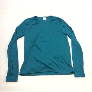 New Rocky Girls T-shirt Top 16-18 Blue Longsleeve